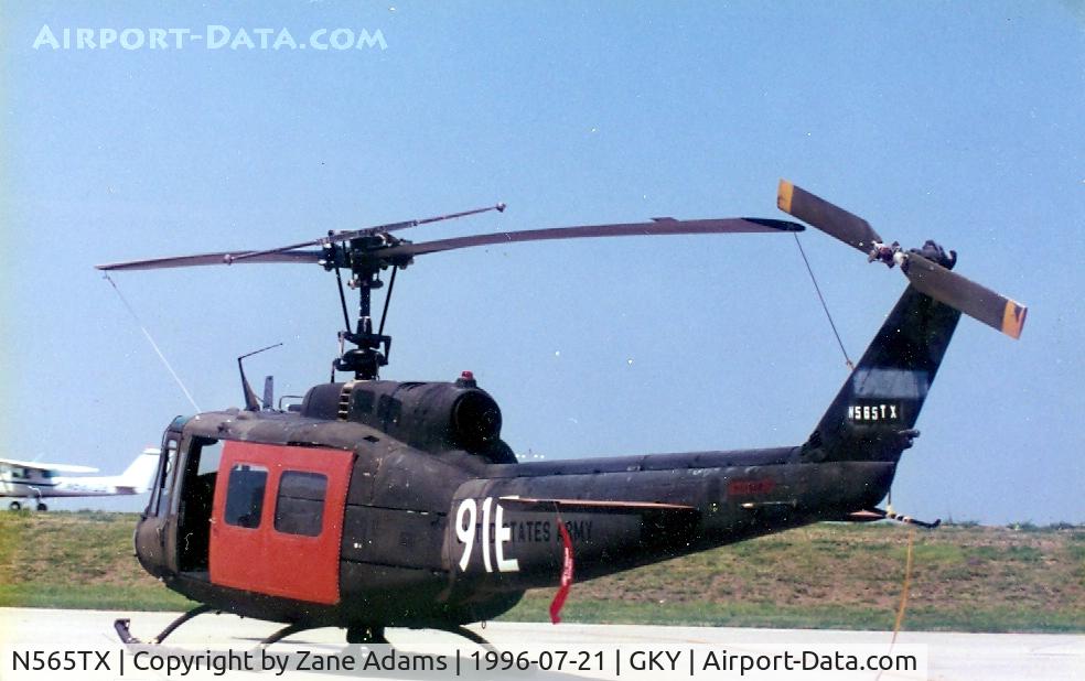 N565TX, 1965 Bell UH-1H C/N 65-10091, Formerly Texas Air Command Museum now in Smithsonian American History Museum