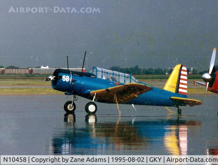 N10458, 1941 Consolidated Vultee BT-13A C/N 2775, Freedom Tour stop 1995