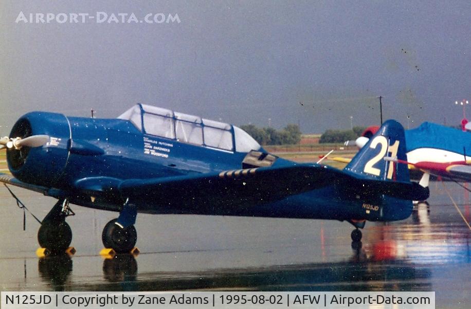 N125JD, 1944 North American SNJ-5 Texan Texan C/N 121-41732, Freedom Tour stop 1995