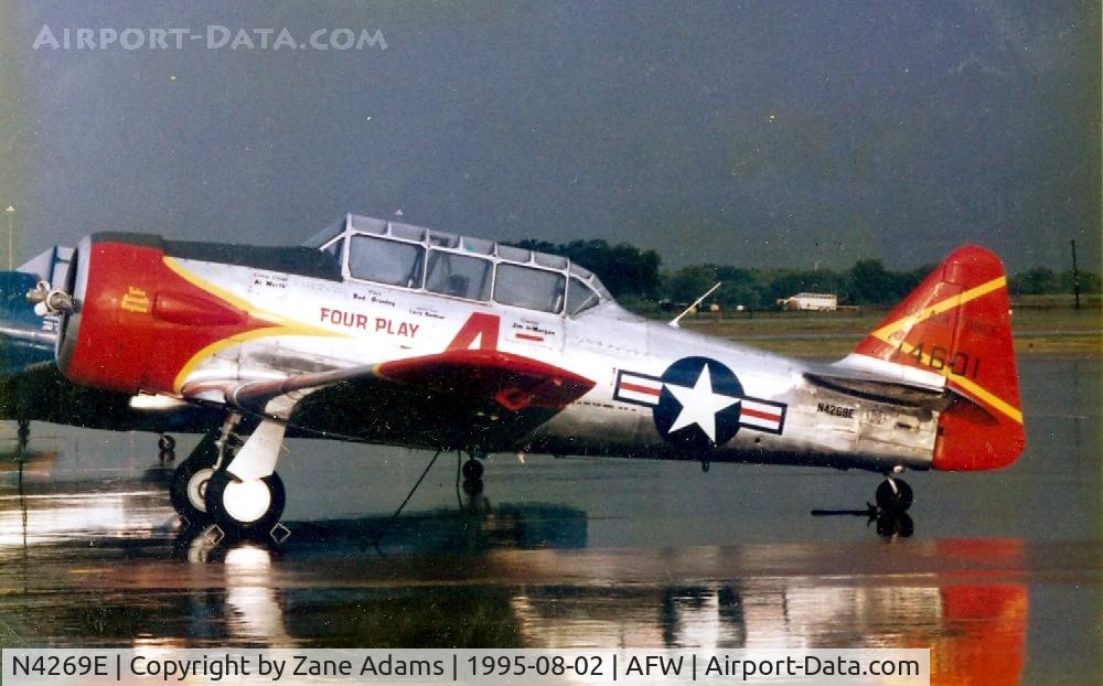N4269E, 1953 North American Medore T-6G C/N 197-97, Freedom Tour stop 1995