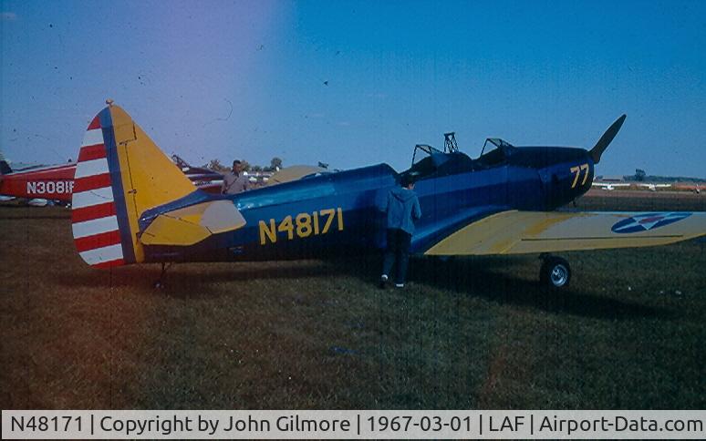 N48171, 1943 Fairchild M-62A C/N 5823AE, Mike's First Flight