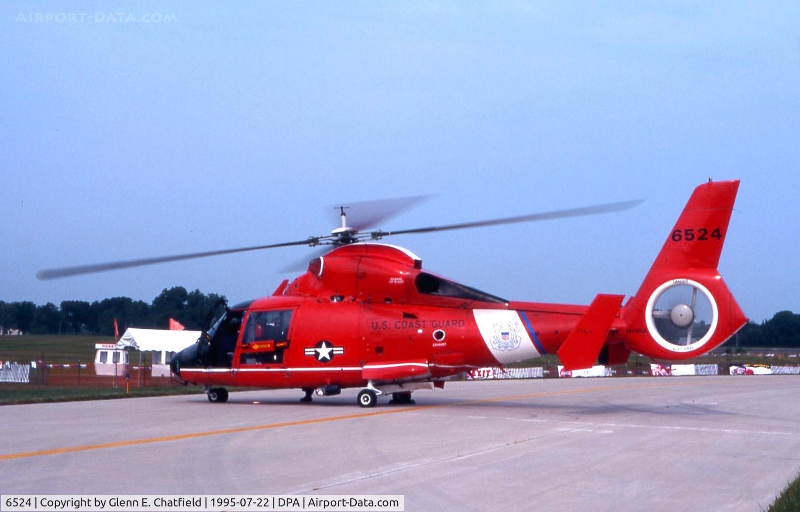 6524, Aérospatiale HH-65B Dolphin C/N 6167, In for an airshow display