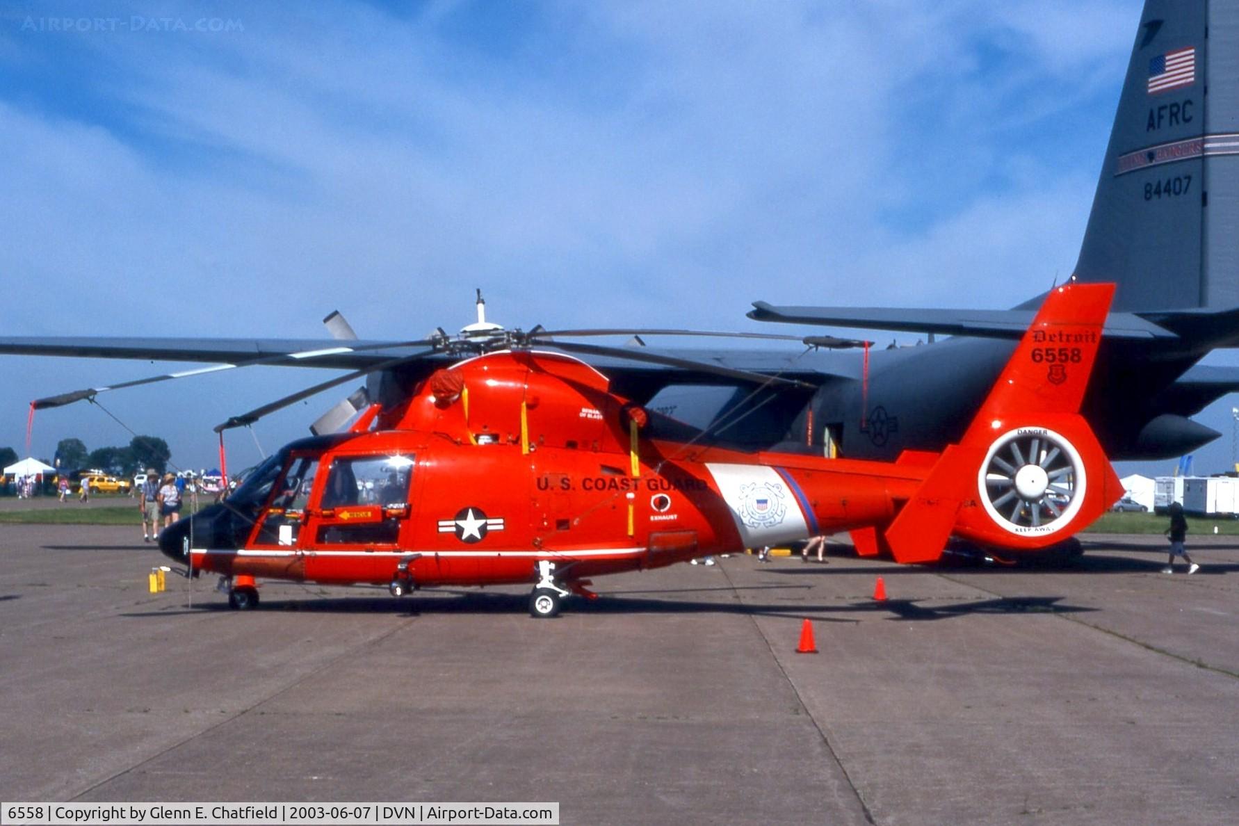 6558, 1987 Aerospatiale HH-65C Dolphin C/N 6238, HH-65C at the Quad Cities Air Show
