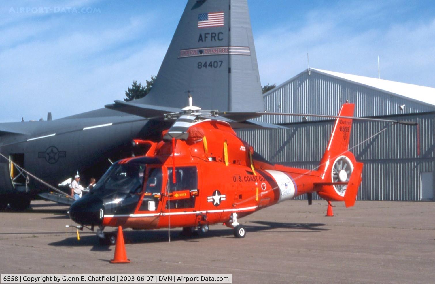 6558, 1987 Aerospatiale HH-65C Dolphin C/N 6238, HH-65C at the Quad Cities Air Show