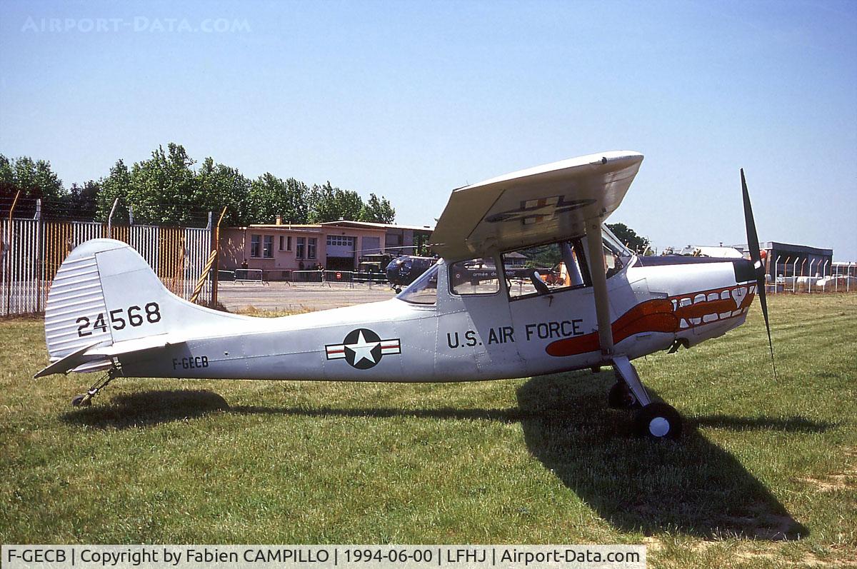 F-GECB, 1957 Cessna 305C C/N 24568, Lyon - Corbas