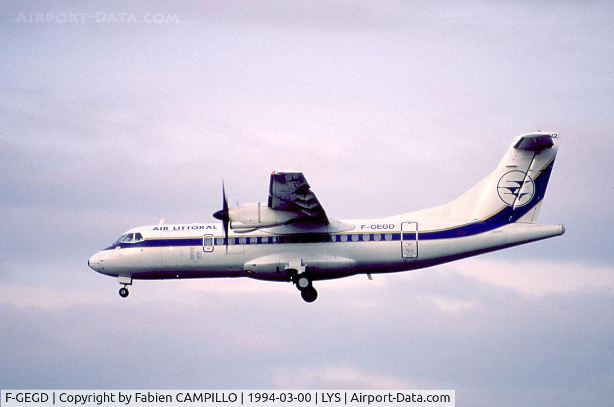 F-GEGD, 1985 ATR 42-312 C/N 004, Air Littoral