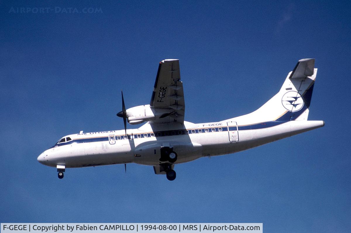 F-GEGE, 1985 ATR 42-320 C/N 003, Air Littoral