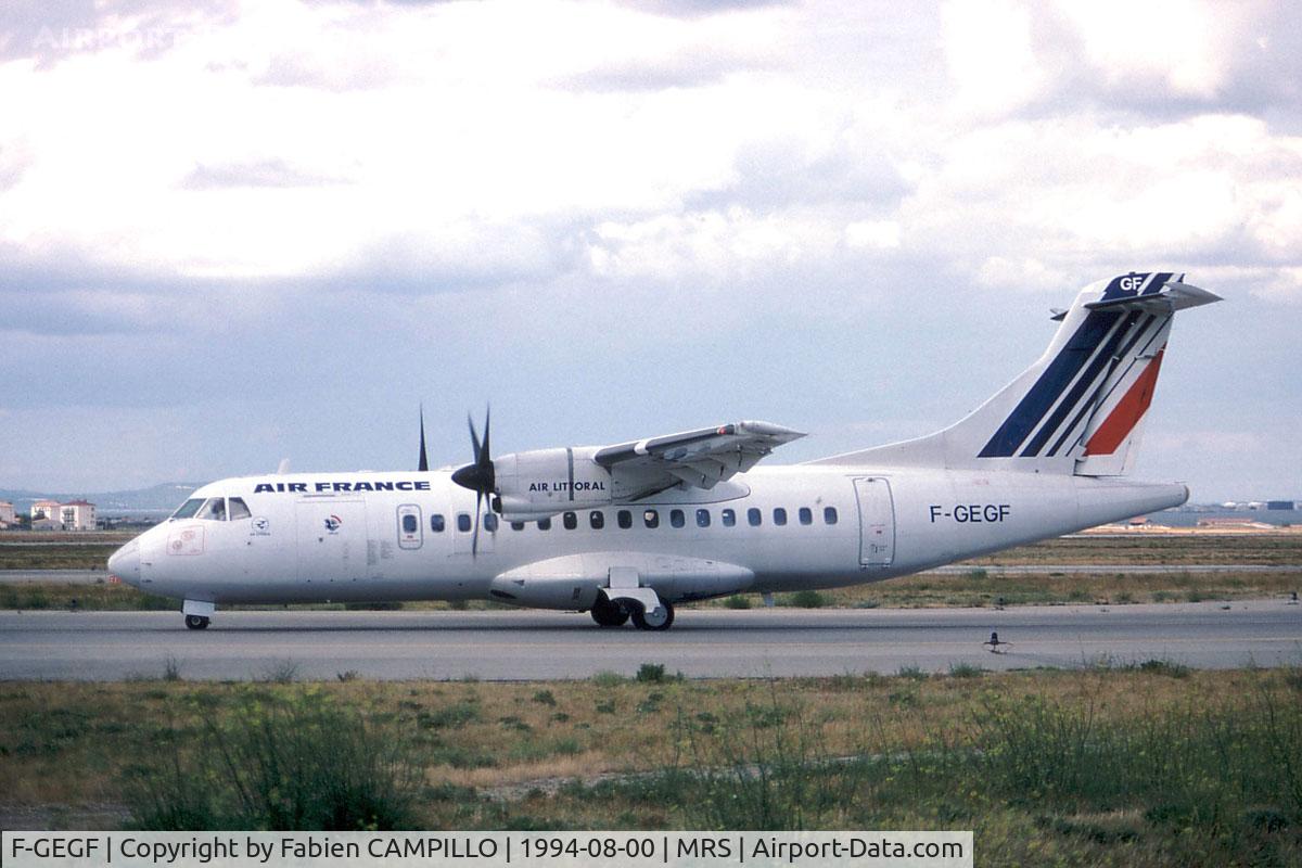 F-GEGF, 1987 ATR 42-320 C/N 036, Air Littoral