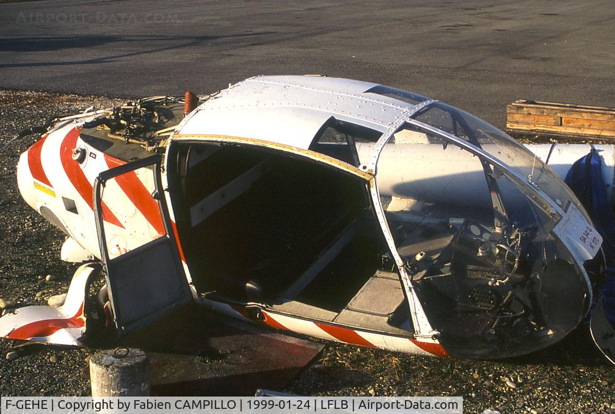 F-GEHE, Aérospatiale SA-341G Gazelle C/N 1170, Secours AÃ©rien FranÃ§ais