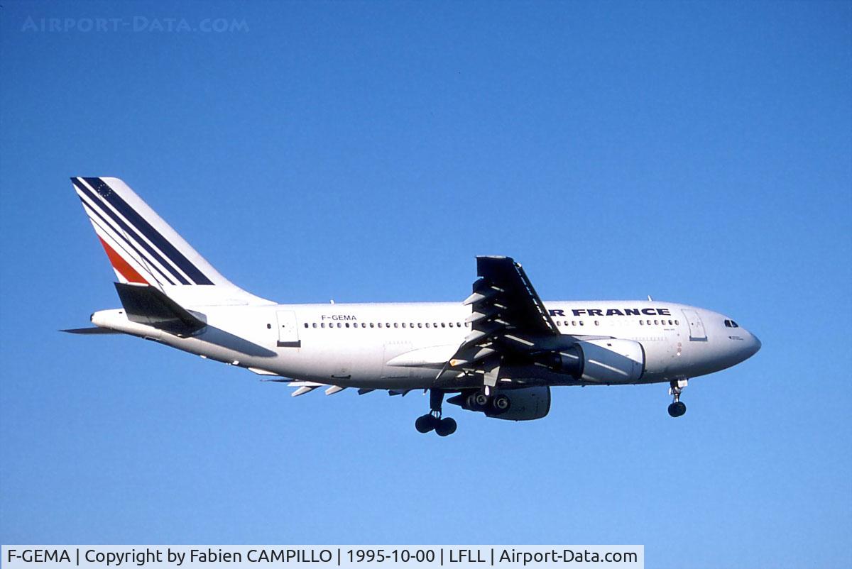 F-GEMA, 1984 Airbus A310-203 C/N 316, Air France