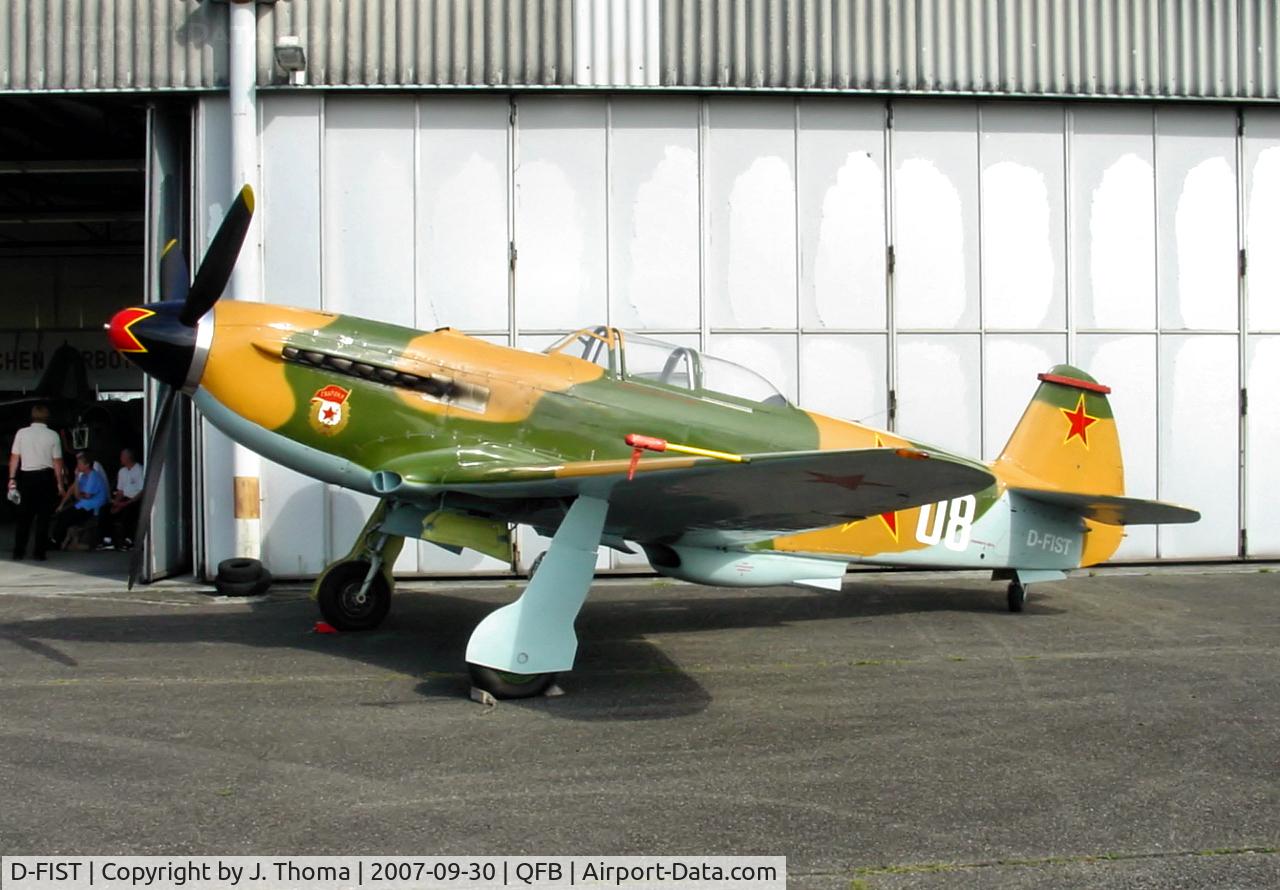 D-FIST, 1944 Yakovlev Yak-9U C/N 0470408, Yakovlev YAK-9U