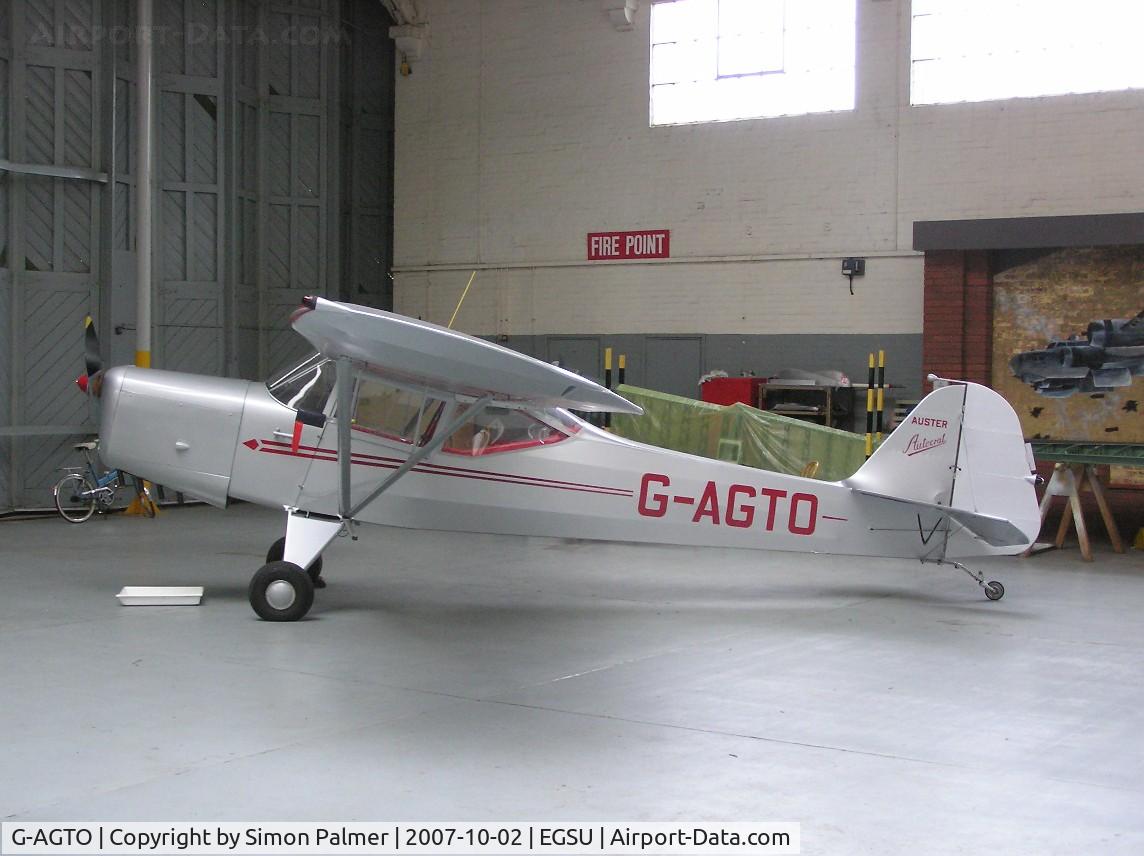 G-AGTO, 1945 Auster J-1 Autocrat C/N 1822, Auster preserved in flying condition at Duxford