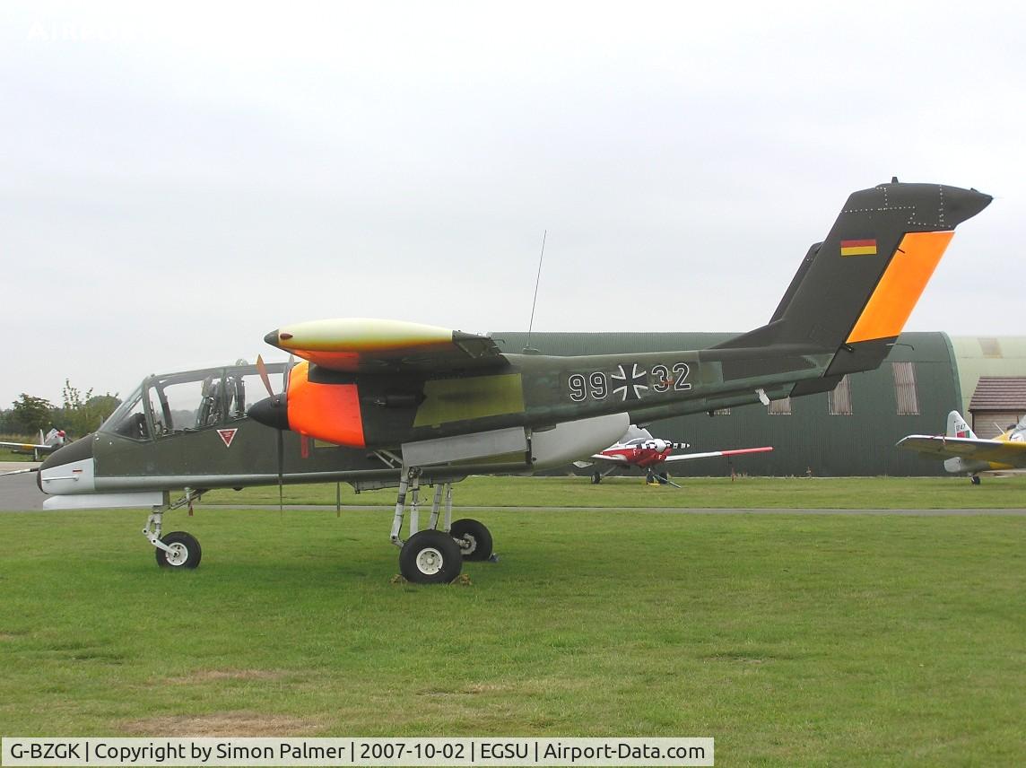G-BZGK, 1971 North American OV-10B Bronco C/N 338-17, OV-10 Bronco preserved at Duxford museum
