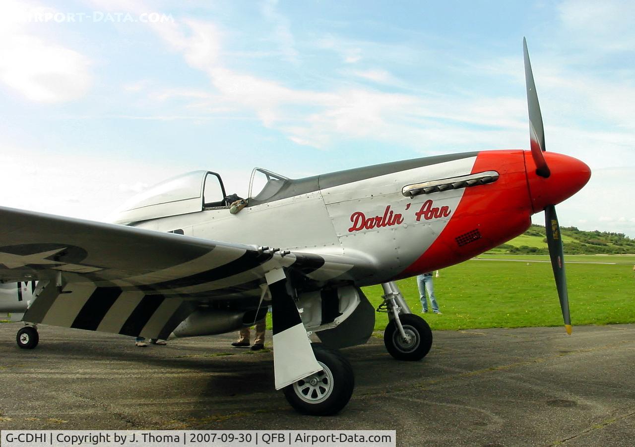 G-CDHI, 1944 North American P-51D Mustang C/N 122-39232, North American P-51D Mustang