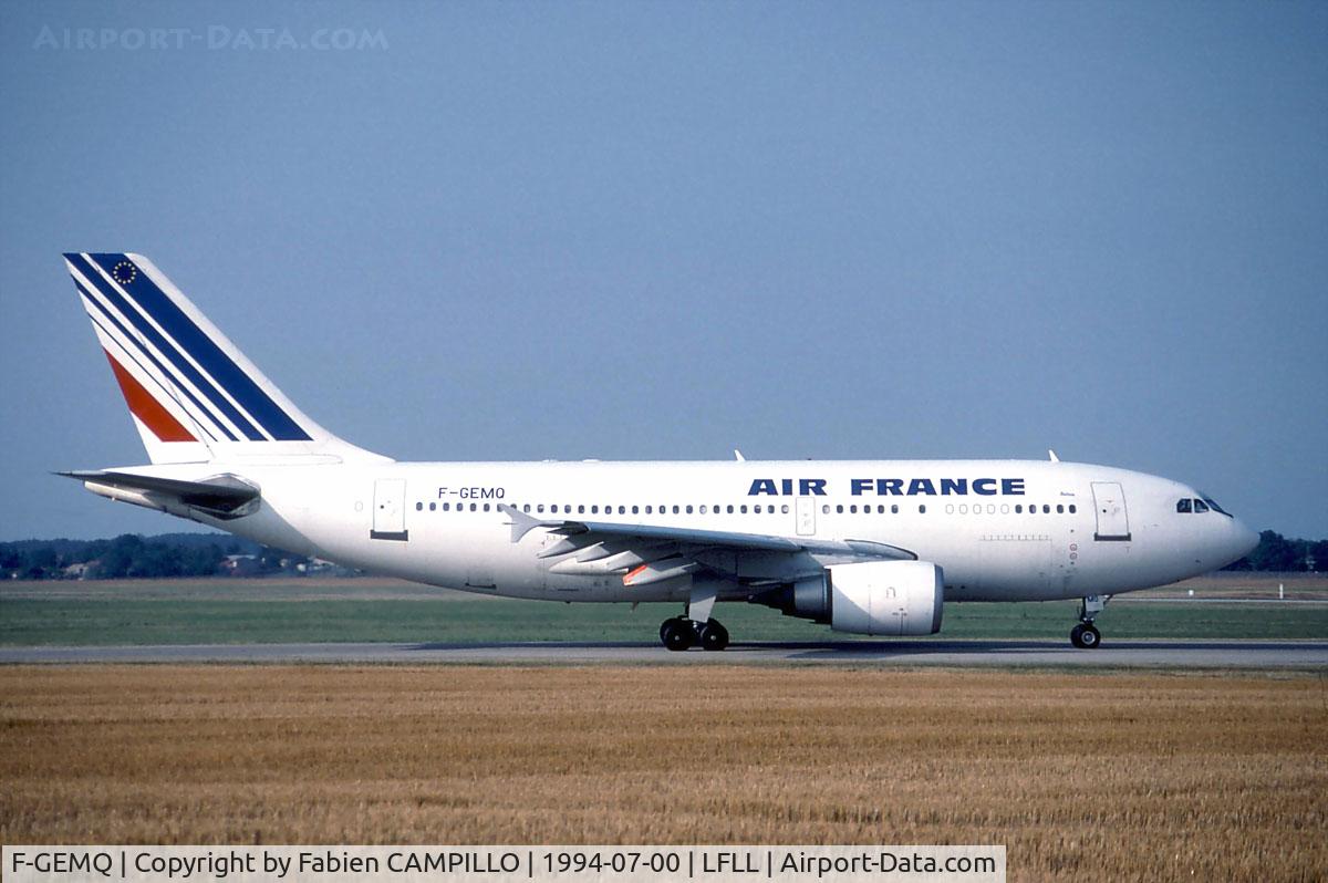 F-GEMQ, 1990 Airbus A310-304 C/N 551, Air France
