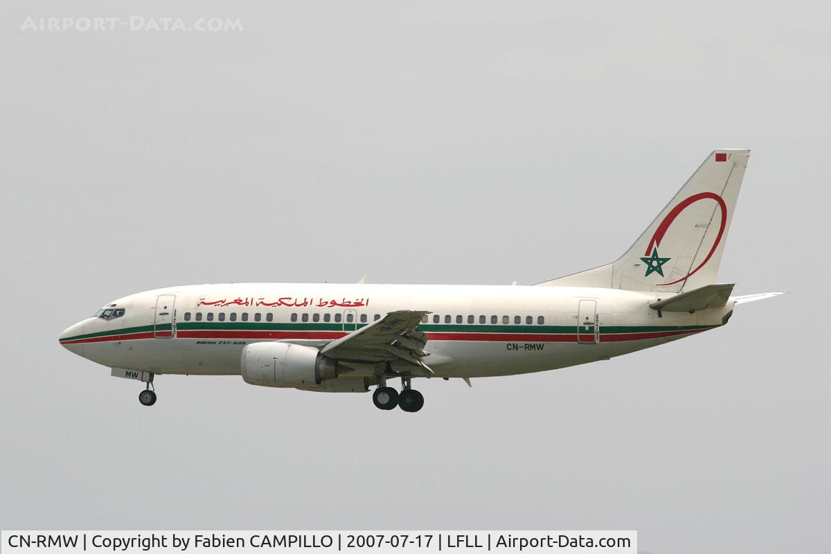 CN-RMW, 1991 Boeing 737-5B7 C/N 25364, Royal Air Maroc