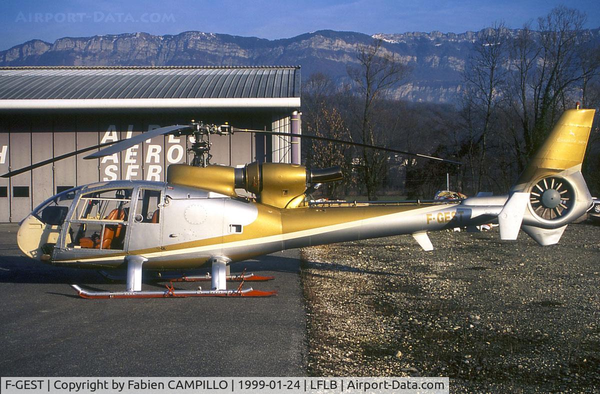 F-GEST, Aerospatiale SA-342J Gazelle C/N 1113, Savoie Helicopter