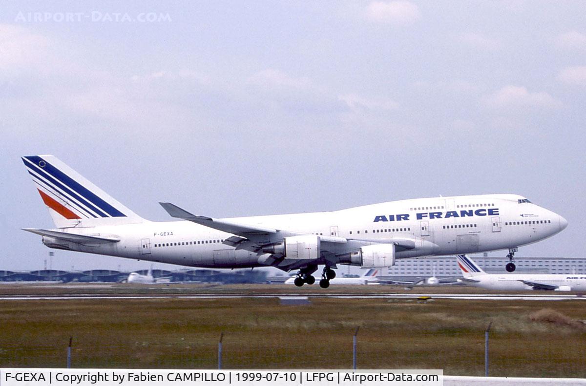 F-GEXA, 1989 Boeing 747-4B3 C/N 24154, Air France