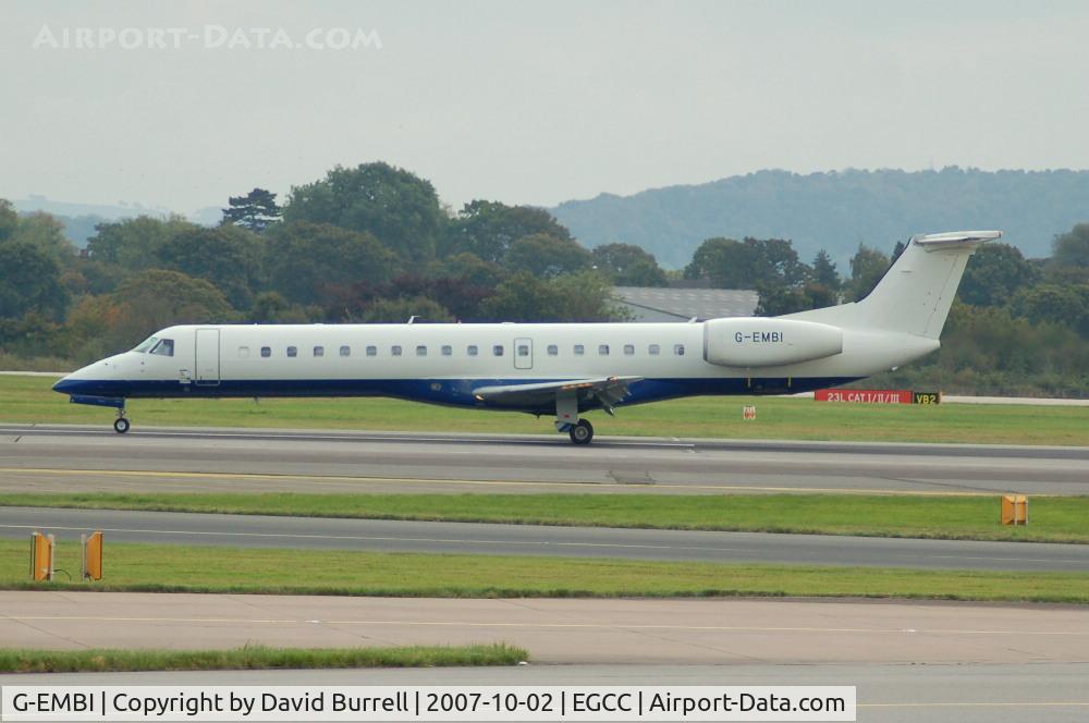 G-EMBI, 1999 Embraer EMB-145EU (ERJ-145EU) C/N 145126, Ex British Airways - Landing