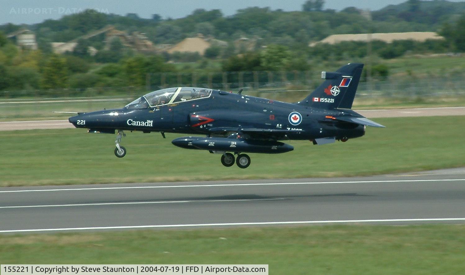 155221, 2001 BAe Systems CT-155 Hawk C/N IT030/717, Royal International Air Tattoo 2004