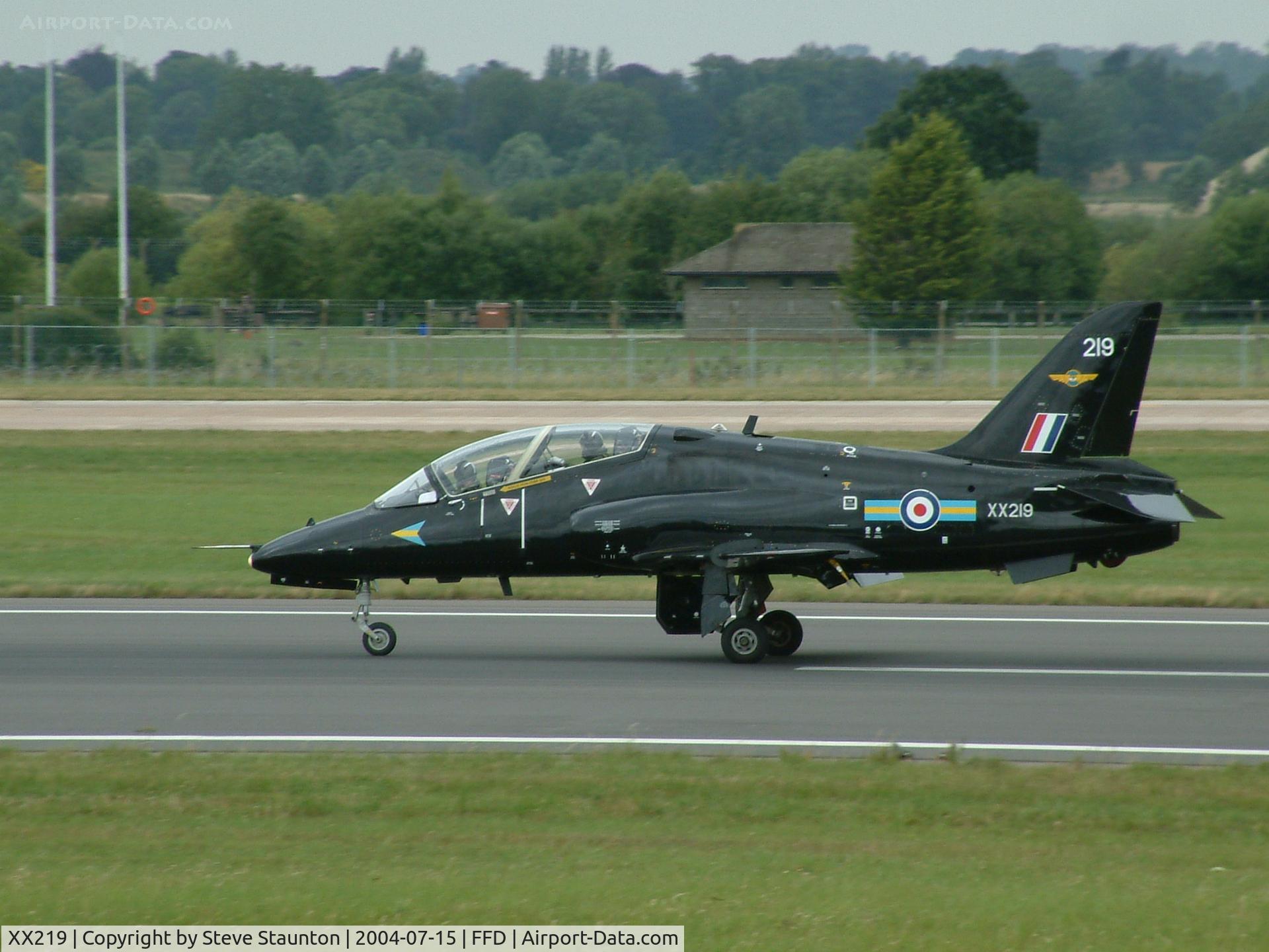 XX219, 1978 Hawker Siddeley Hawk T.1A C/N 055/312055, Royal International Air Tattoo 2004