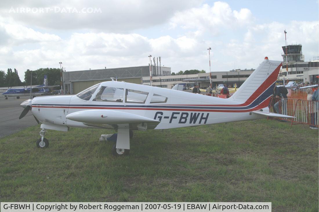 G-FBWH, 1968 Piper PA-28R-180 Cherokee Arrow C/N 28R-30368, 17 th Antwerp Stampe Fly in.