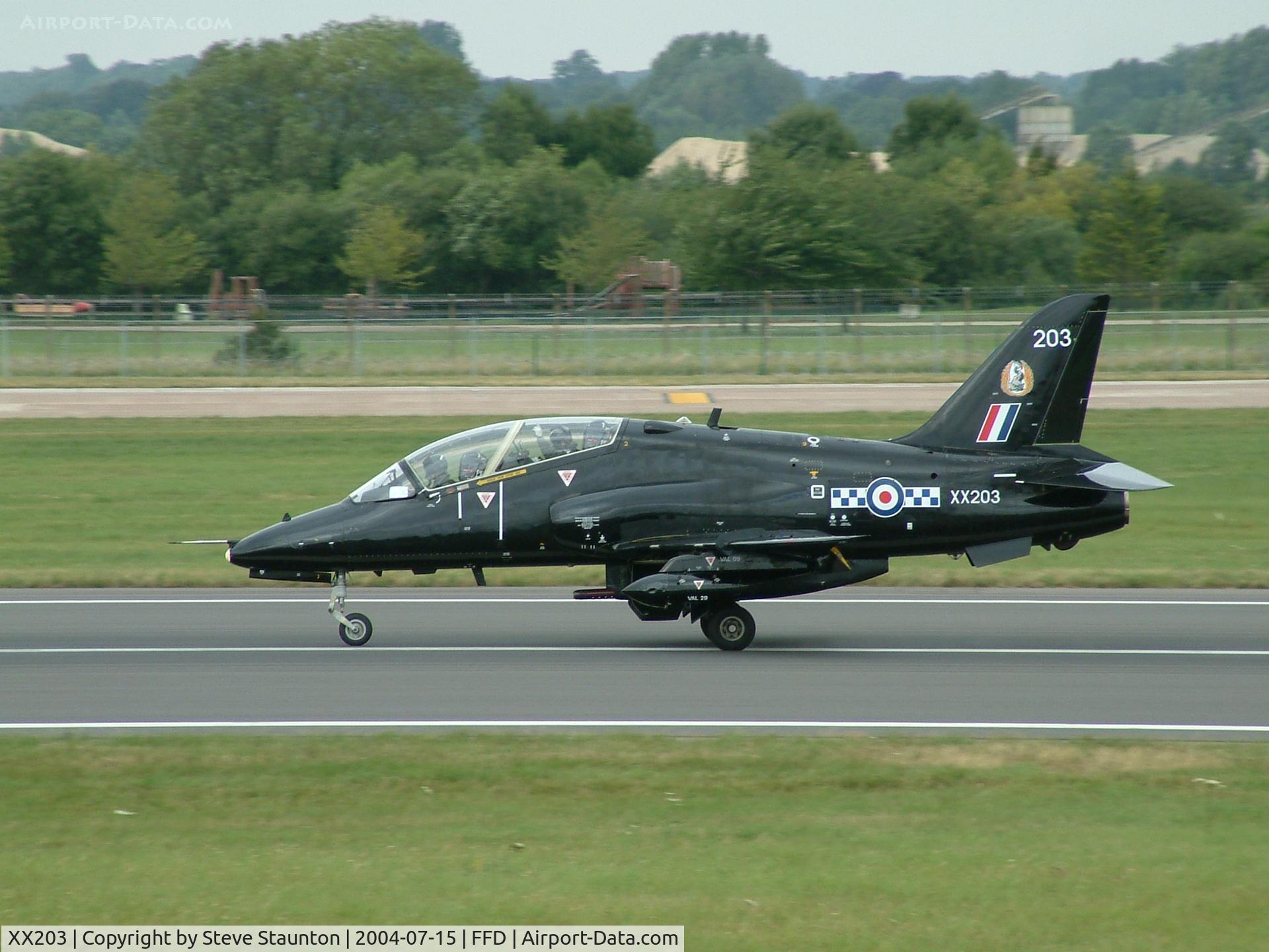 XX203, 1978 Hawker Siddeley Hawk T.1A C/N 050/312050, Royal International Air Tattoo 2004