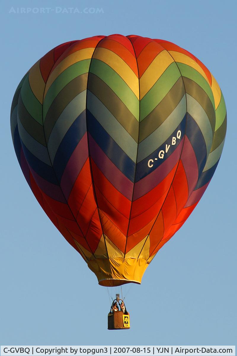 C-GVBQ, 1983 Balloon Works FIREFLY 7B C/N F7B 063, take off