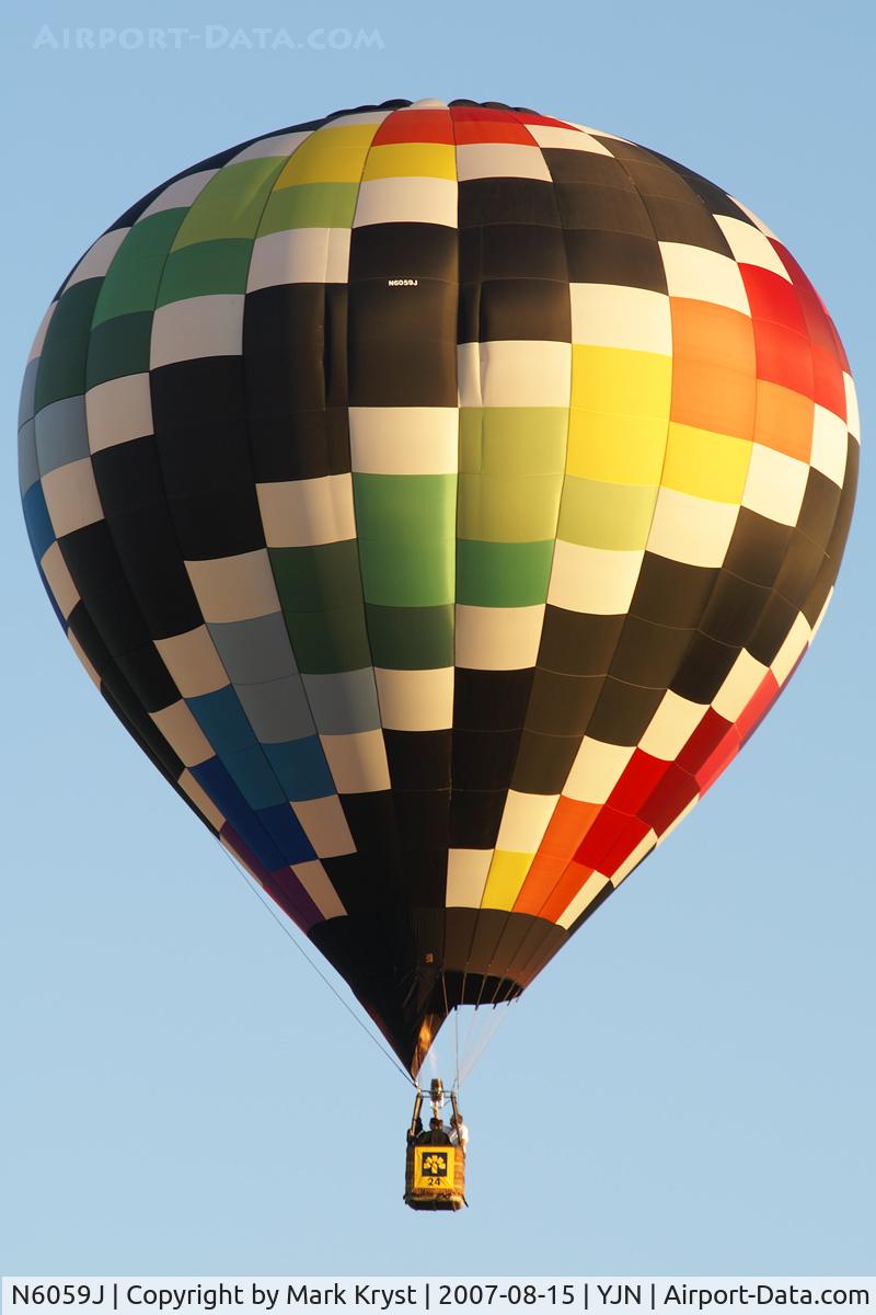 N6059J, 2001 Lindstrand Balloons 90A C/N 5156, take off