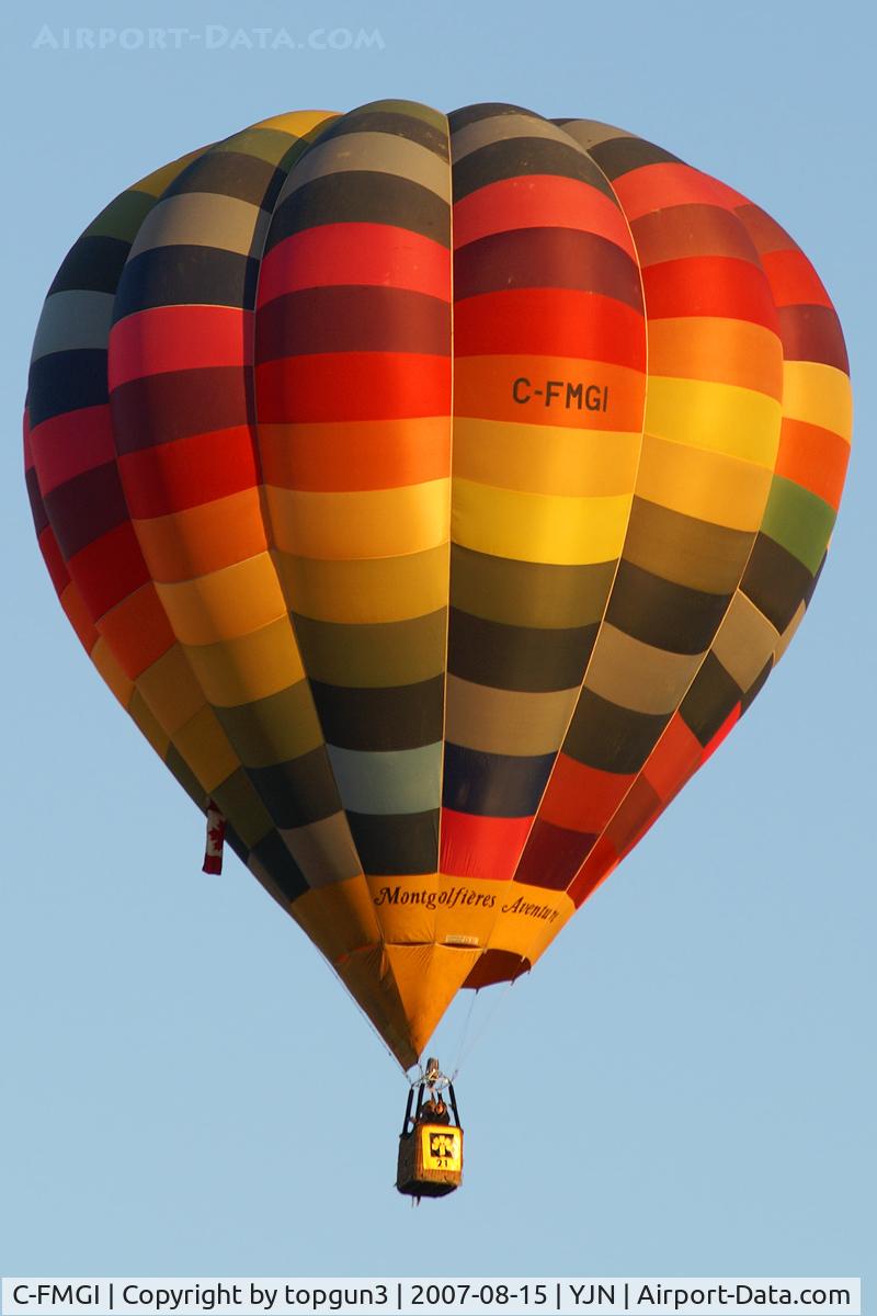 C-FMGI, 1992 Cameron Balloons O-77 C/N O-77-2736, take off