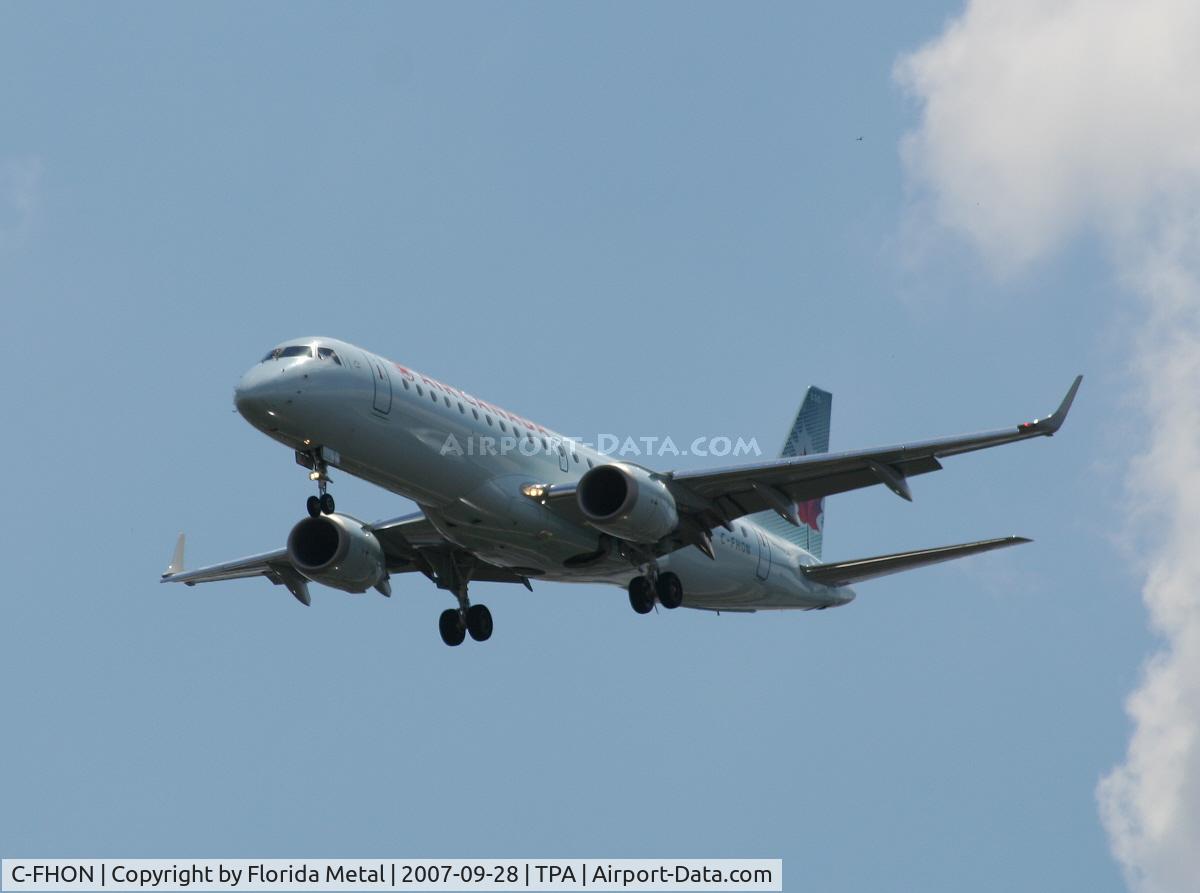 C-FHON, 2007 Embraer 190AR (ERJ-190-100IGW) C/N 19000097, Air Canada