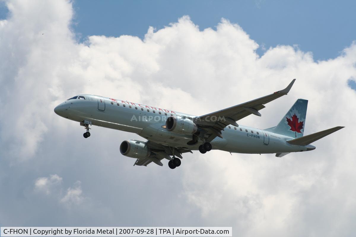 C-FHON, 2007 Embraer 190AR (ERJ-190-100IGW) C/N 19000097, Air Canada