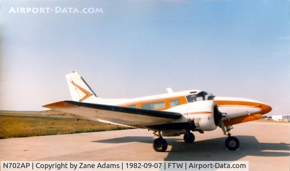 N702AP, Beech Volpar Tradewinds C45H C/N 0000, On the ramp at Meacham Field