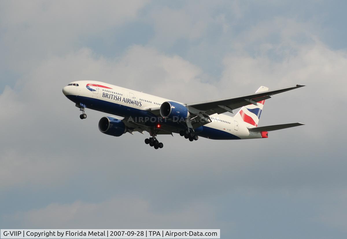 G-VIIP, 1999 Boeing 777-236 C/N 29321, British