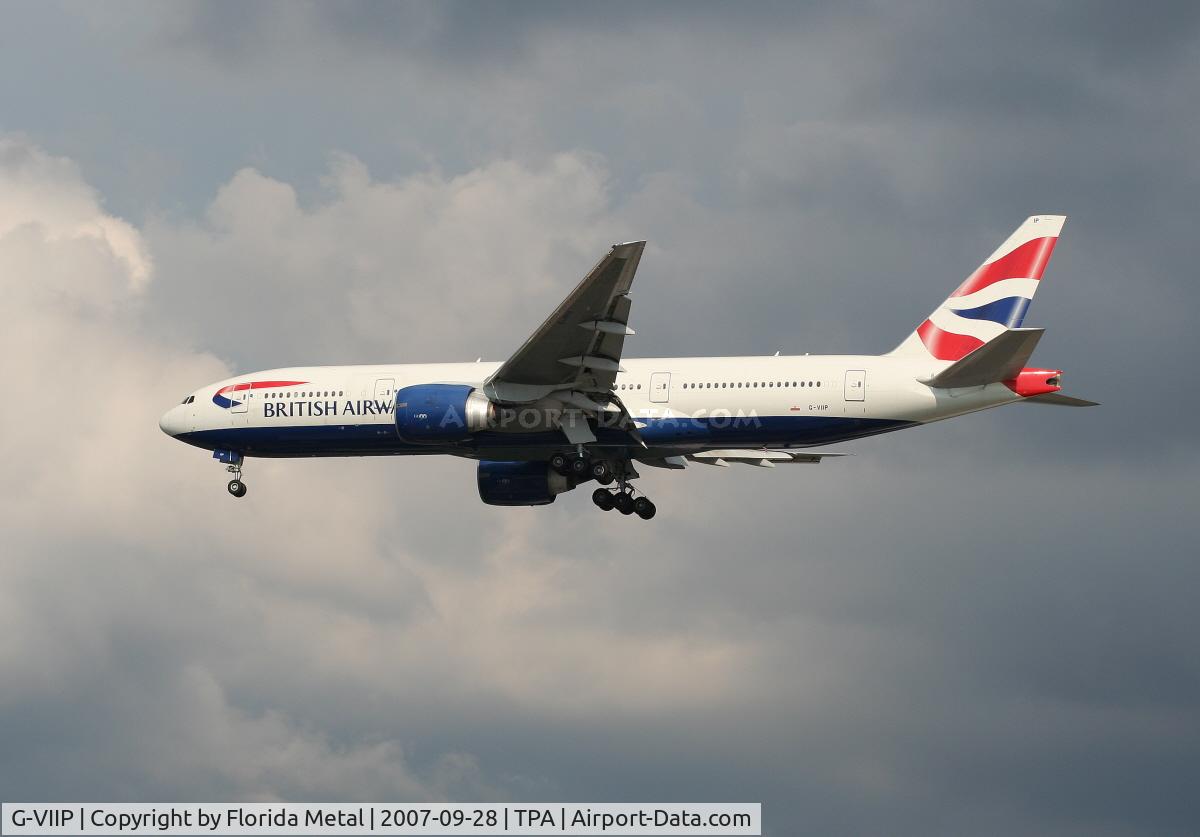 G-VIIP, 1999 Boeing 777-236 C/N 29321, British