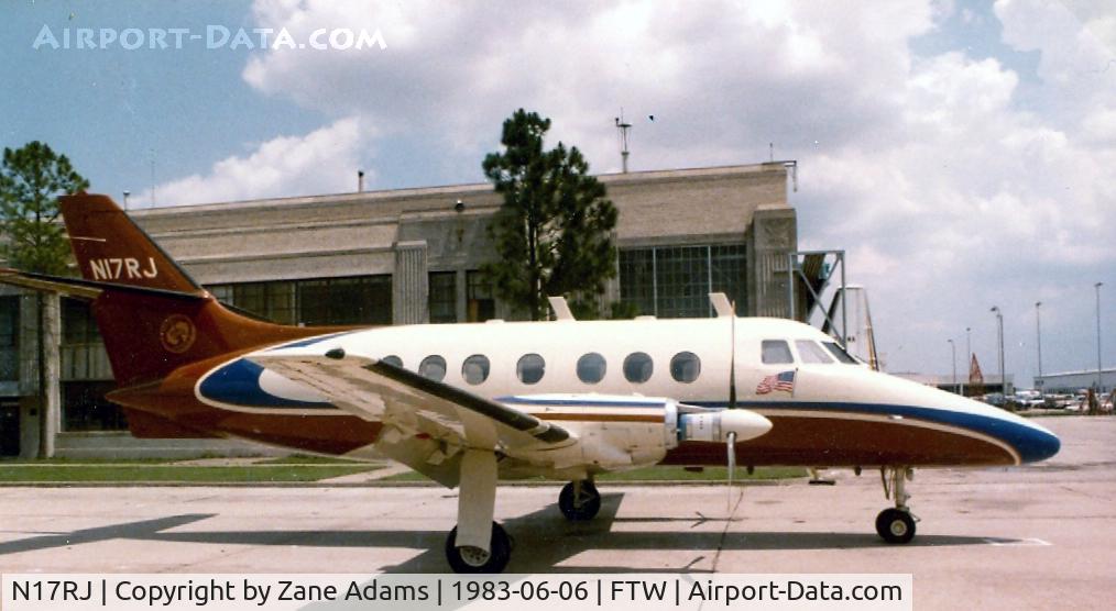 N17RJ, 1969 Handley Page HP137 Jetstream 1 C/N 214, Handley Page HP-137 MK1 - On the ramp at Meacham Field