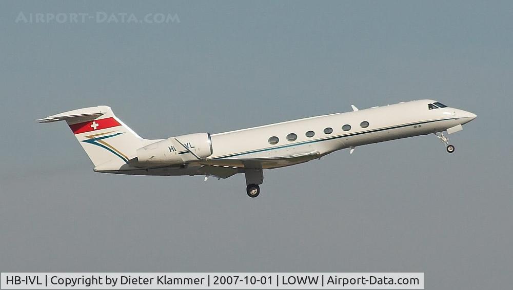 HB-IVL, Gulfstream Aerospace 5 C/N 513, PJS-JET AVIATION