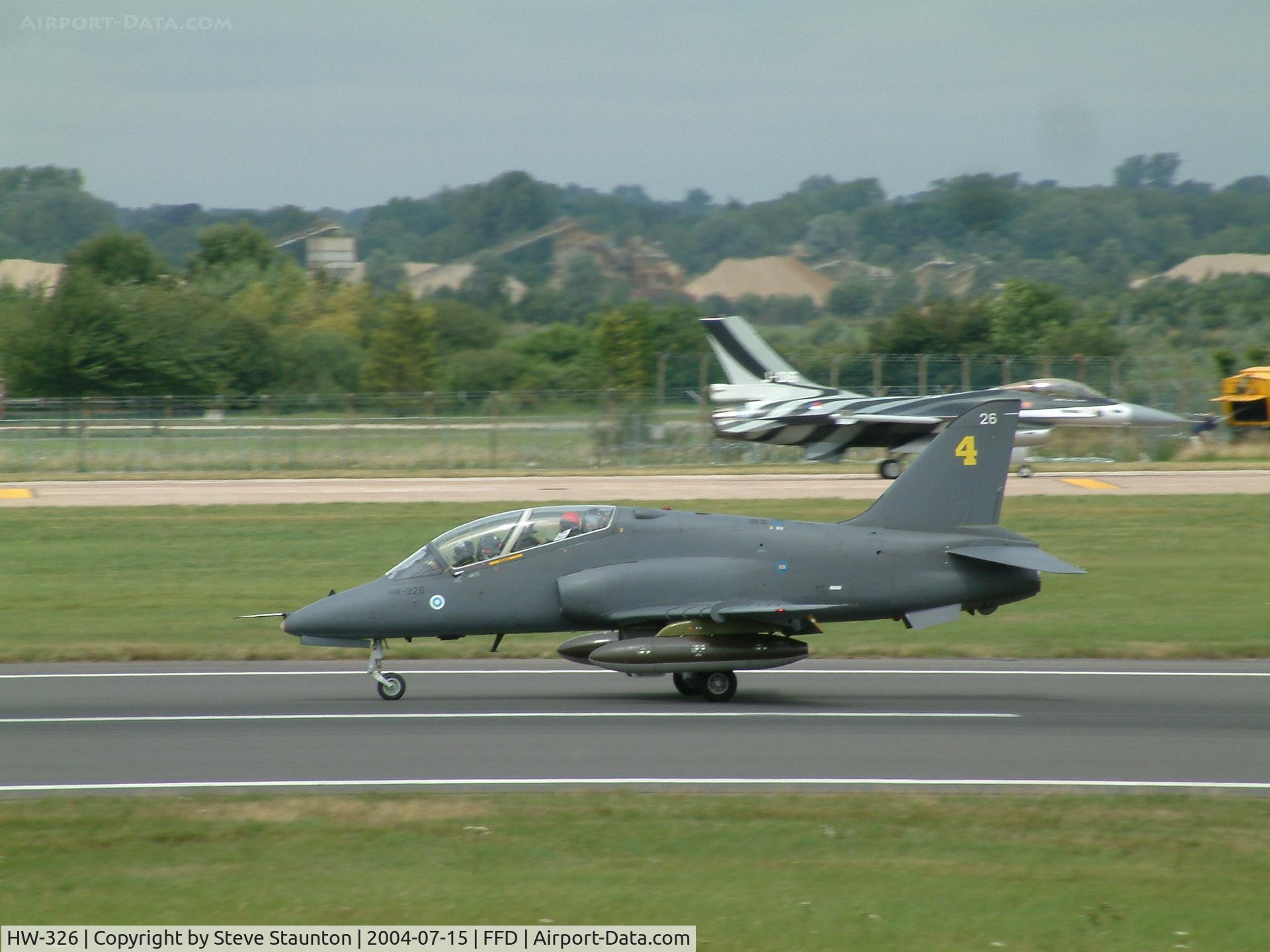 HW-326, British Aerospace Hawk Mk.51 C/N 312223, Royal International Air Tattoo 2004