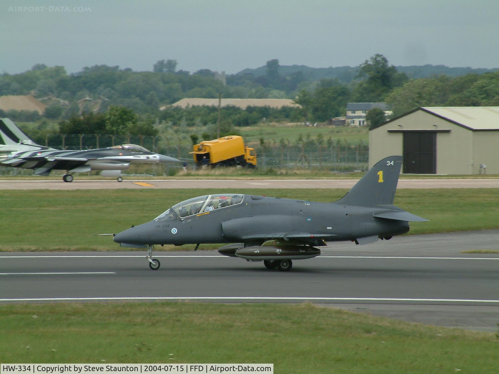 HW-334, British Aerospace Hawk Mk.51 C/N 312233, Royal International Air Tattoo 2004