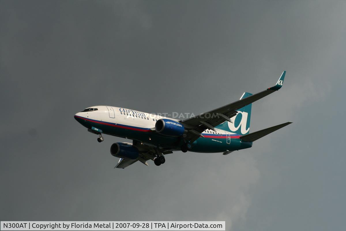 N300AT, 2006 Boeing 737-7BD C/N 33923, Air Tran