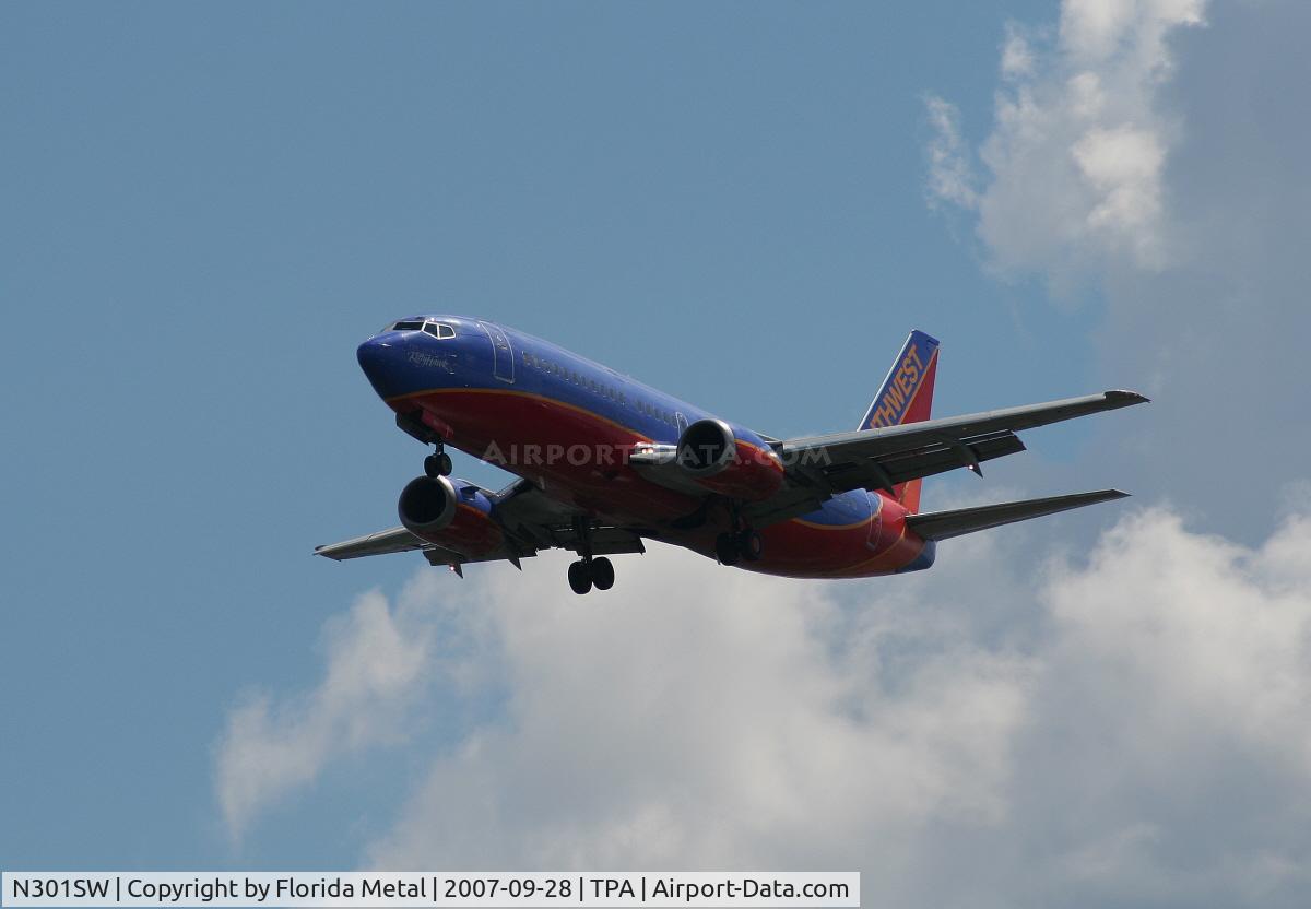 N301SW, 1984 Boeing 737-3H4 C/N 22941, Southwest