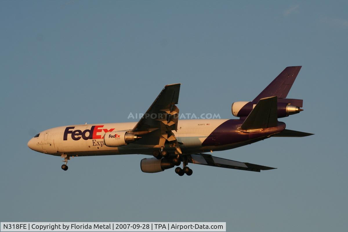 N318FE, 1979 McDonnell Douglas MD-10-30F C/N 46837, Fed Ex
