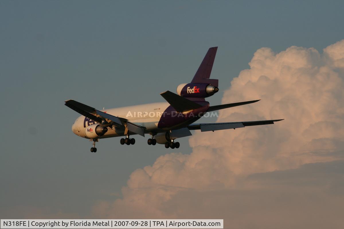N318FE, 1979 McDonnell Douglas MD-10-30F C/N 46837, Fed Ex