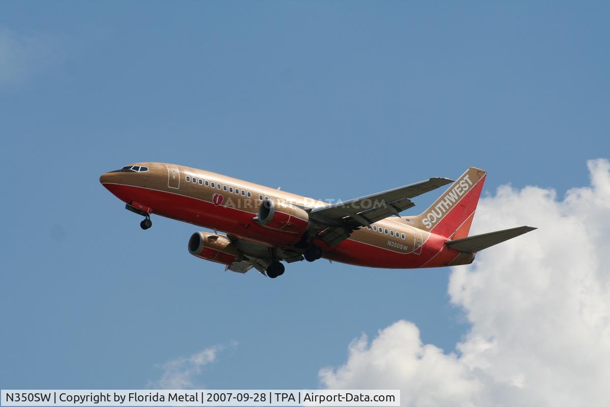 N350SW, 1989 Boeing 737-3H4 C/N 24409, Southwest