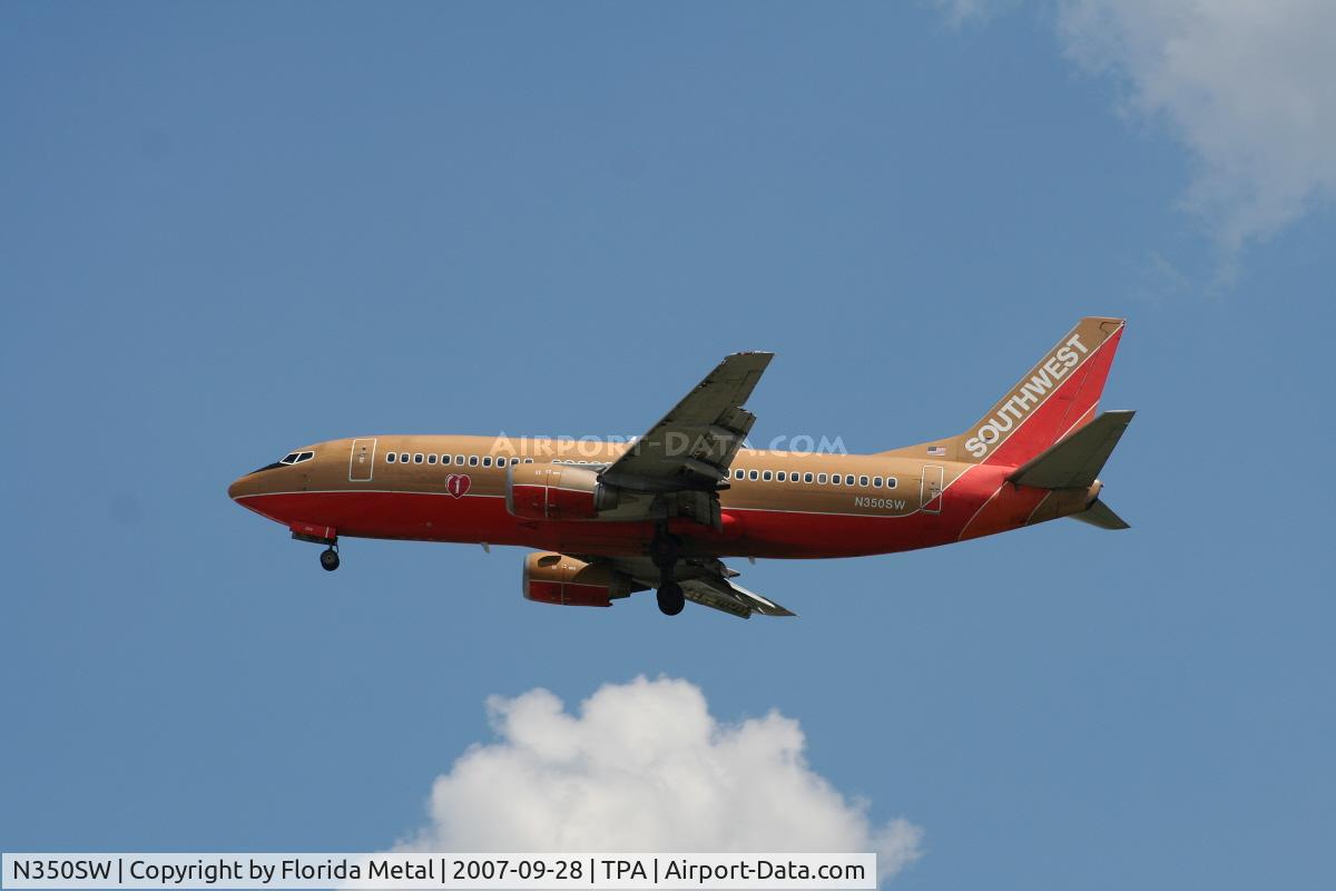 N350SW, 1989 Boeing 737-3H4 C/N 24409, Southwest