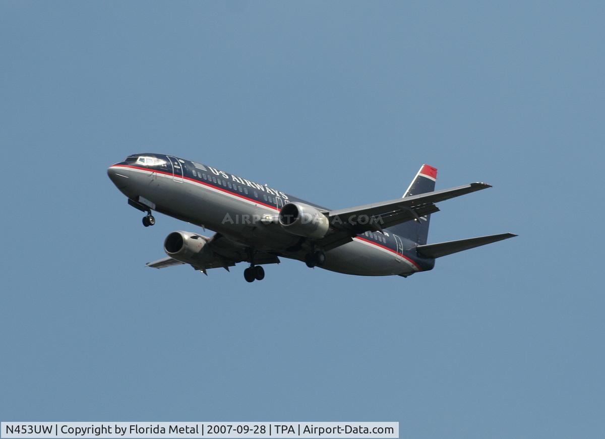 N453UW, 1991 Boeing 737-4B7 C/N 24980, US