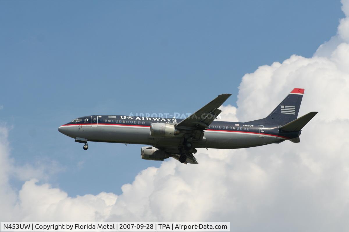 N453UW, 1991 Boeing 737-4B7 C/N 24980, US