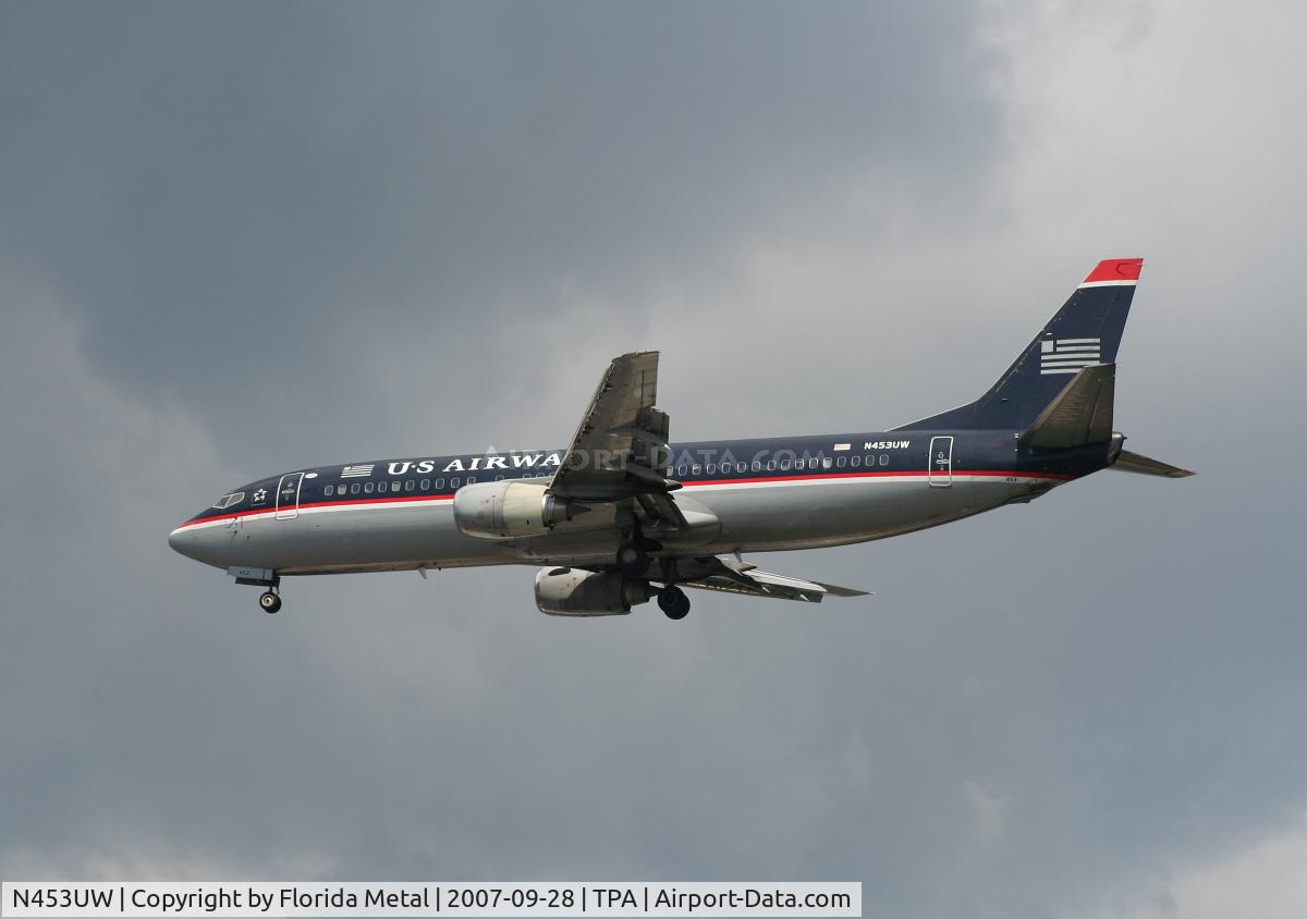 N453UW, 1991 Boeing 737-4B7 C/N 24980, US