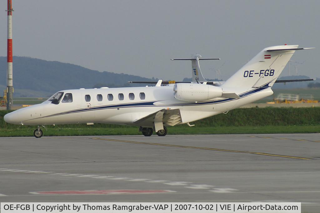 OE-FGB, 2007 Cessna 525A CitationJet CJ2 C/N 525A-0362, Jet Alliance Cessna 525A Citationjet 2