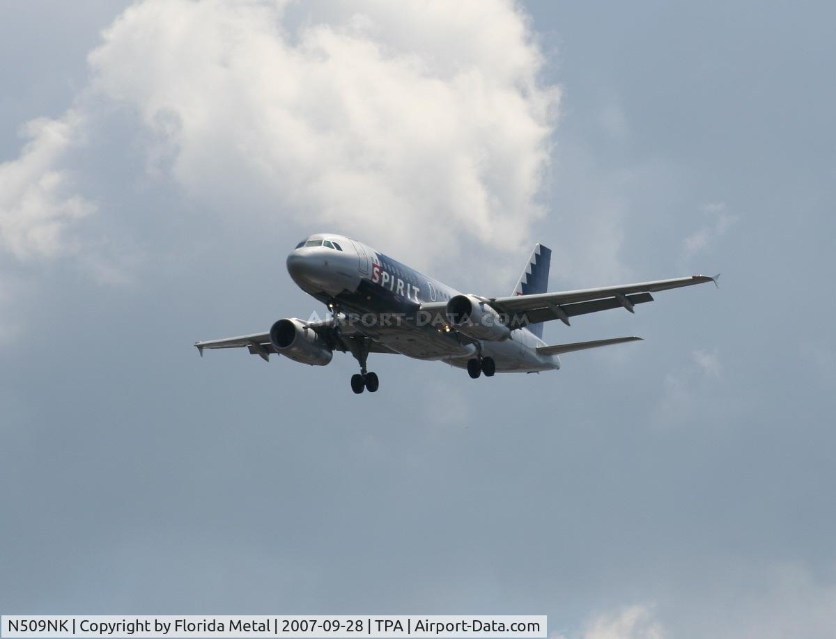 N509NK, 2005 Airbus A319-132 C/N 2603, Spirit